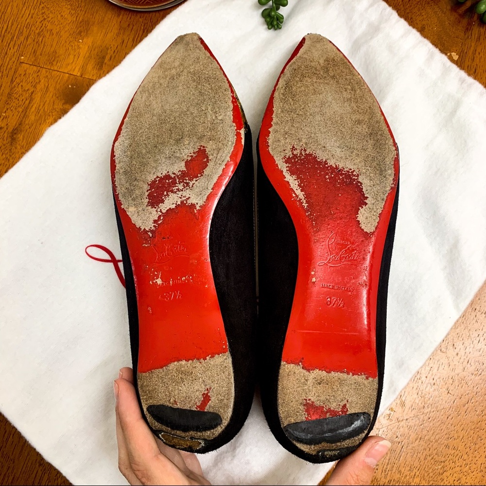 **SOLD** Christian Louboutin Tudor Young Flats - Picture 11 of 12